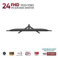 Màn Hình VSP IP2408SG 24 inch FHD IPS 120Hz 1ms  FreeSync AdaptiveSync Đen