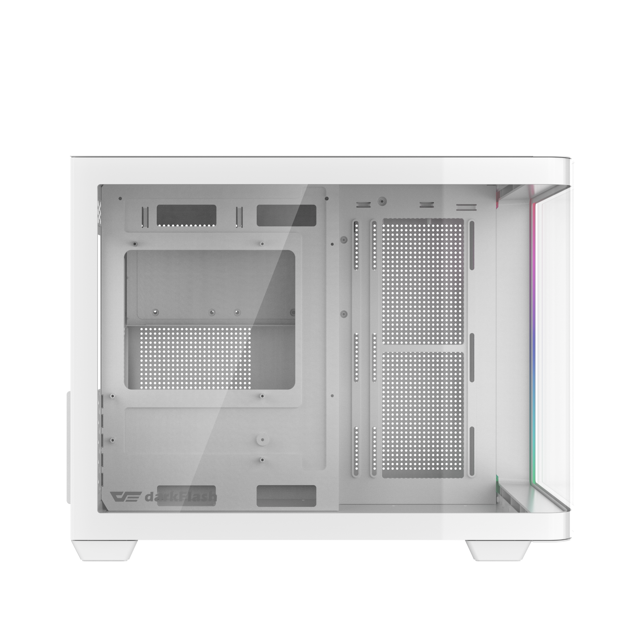 Vỏ Case DARKFLASH L285M M-ATX Trắng
