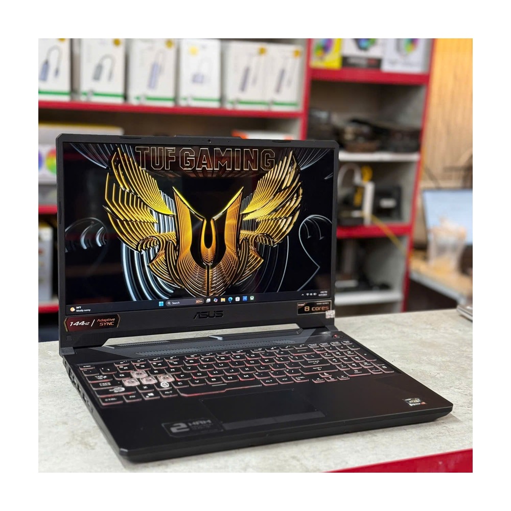 Laptop Asus TUF Gaming A15 FA506QM-HN016T (Ryzen 7-5800H | 16GB | 512GB | RTX 3060 6GB | 15.6 inch FHD | Eclipse Gray)