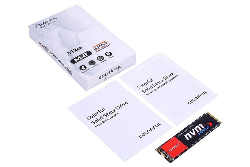Thông tin SSD Colorful CN600 512GB M.2 NVMe