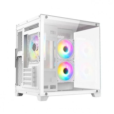 Vỏ Case CoolerPlus X34W M-ATX/ITX Trắng