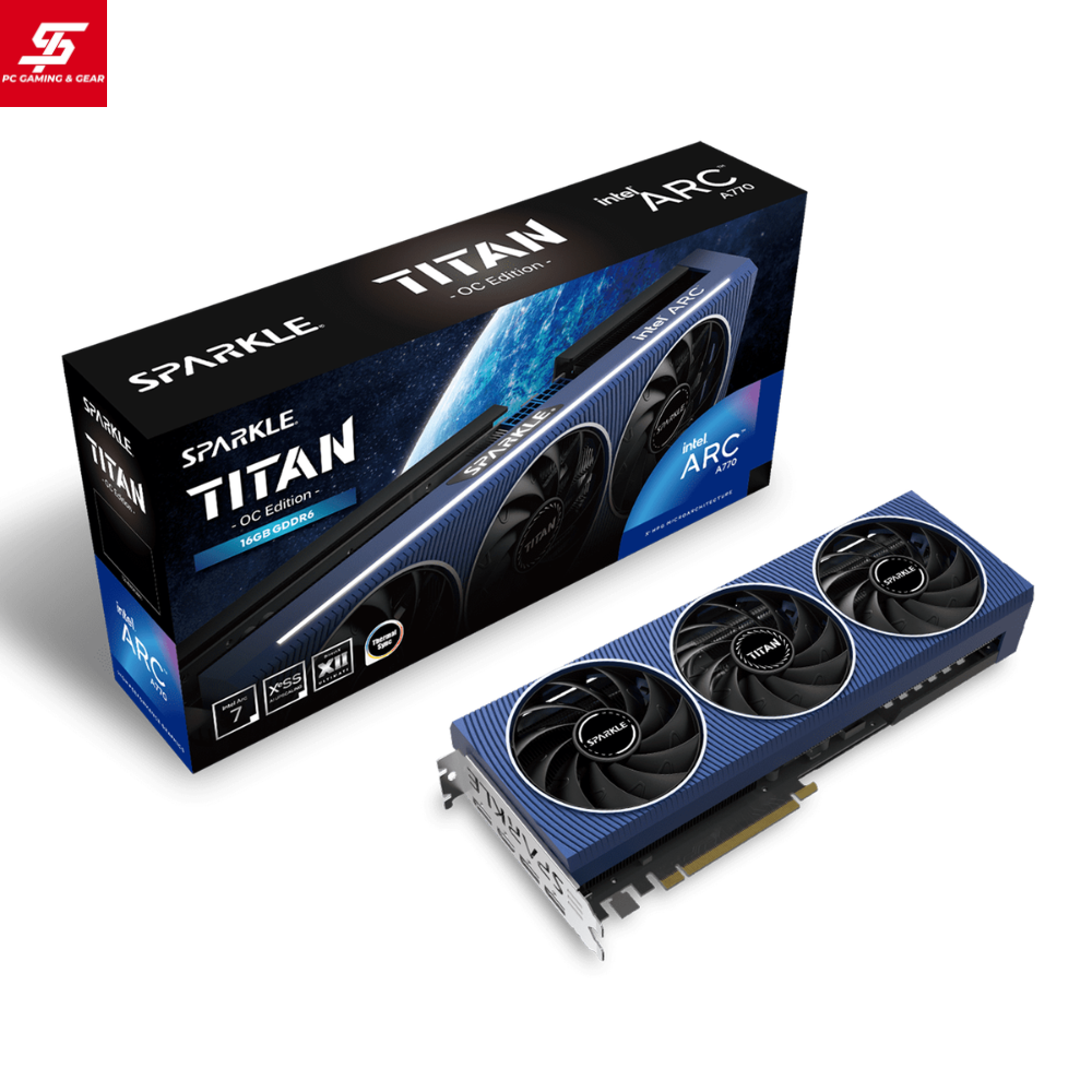 VGA SPARKLE Arc A770 TITAN ROC OC 16GB GDDR6