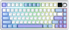 Bàn phím cơ AULA F75 MAX GAMING 3 MODE (Xanh + trắng + tím/ Reaper switch)