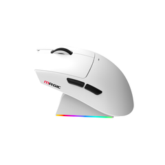 Chuột GAMING TRI-MODE LDON V3 PRO Trắng - CÓ DOCK SẠC ĐI KÈM