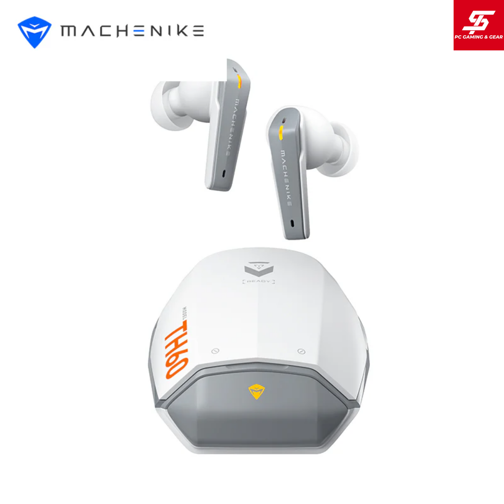 Tai nghe Machenike TH60 TWS Bluetooth (Earphones, Trắng)
