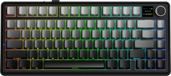 Bàn phím cơ AULA F75 MAX GAMING 3 MODE (Xám + Đen gradient/ Reaper switch)