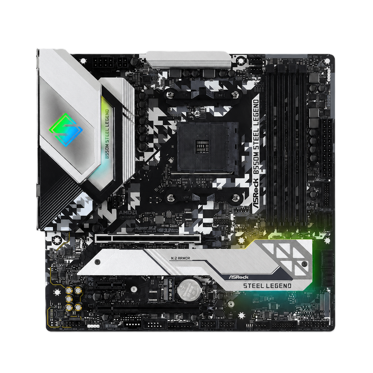 Mainboard AMD ASROCK B550M Steel Legend DDR4