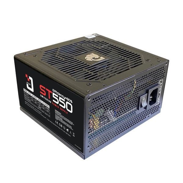Nguồn Jetek J Series 550W Plus (ST550 POWER SUPPLY ATX 12V PFC)