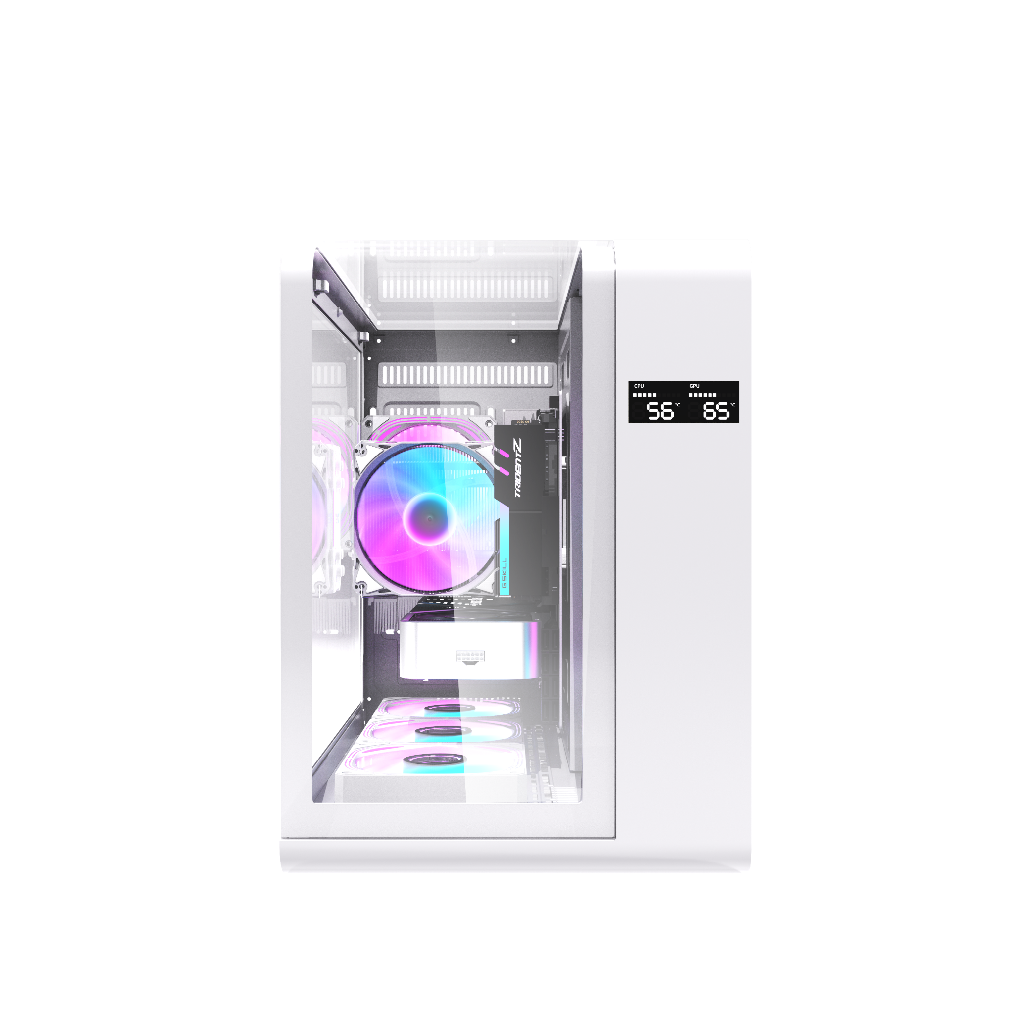 Vỏ Case DARKFLASH L280M M-ATX Trắng