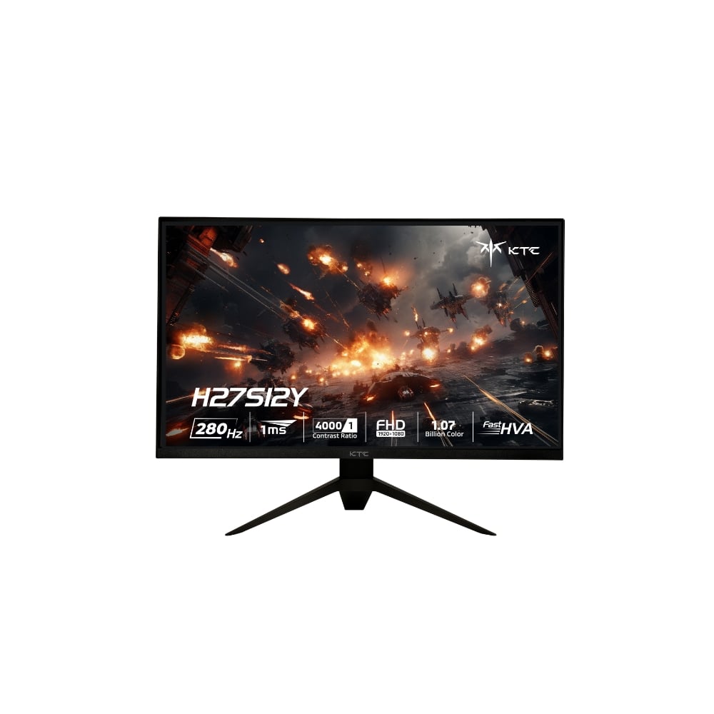 Màn hình Cong Gaming KTC H27S12Y 27 inch (FHD, HVA, 280Hz, 1ms)