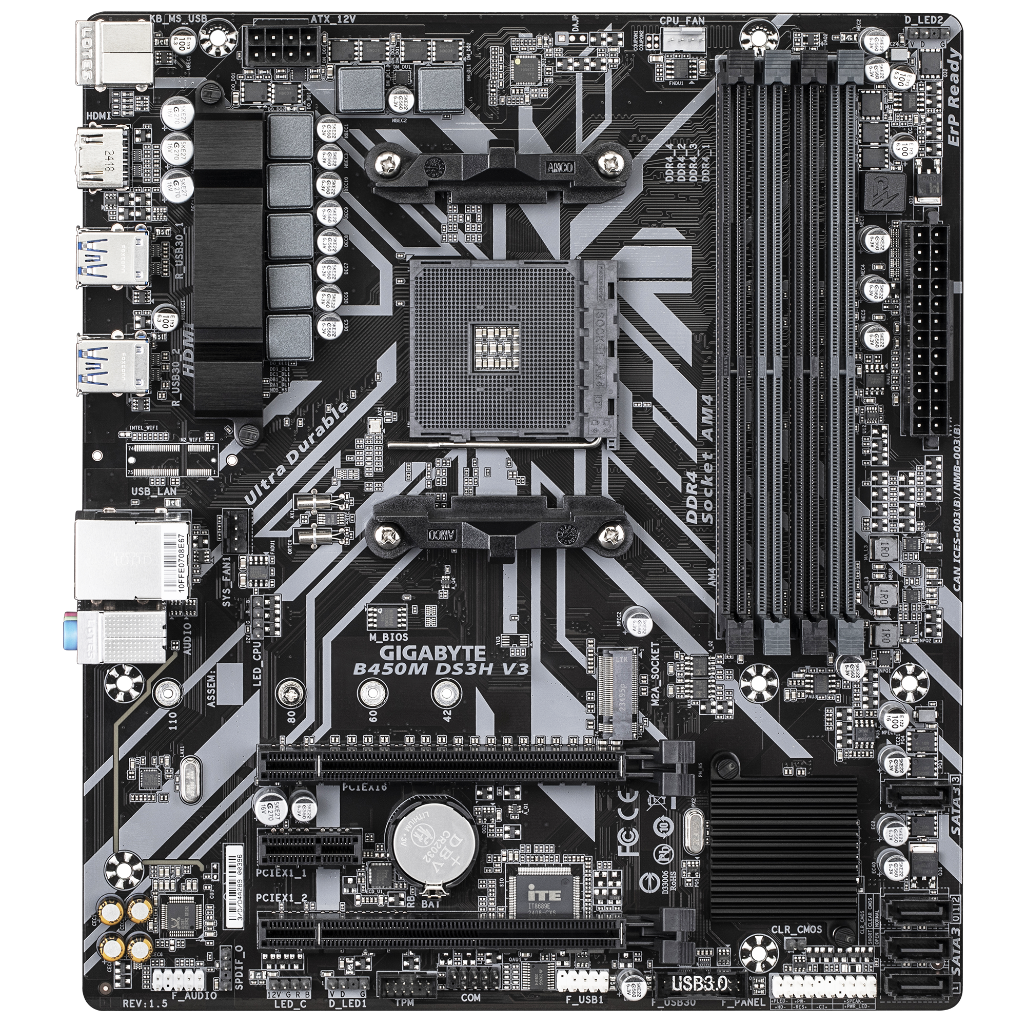 Mainboard AMD GIGABYTE B450M DS3H V3 DDR4