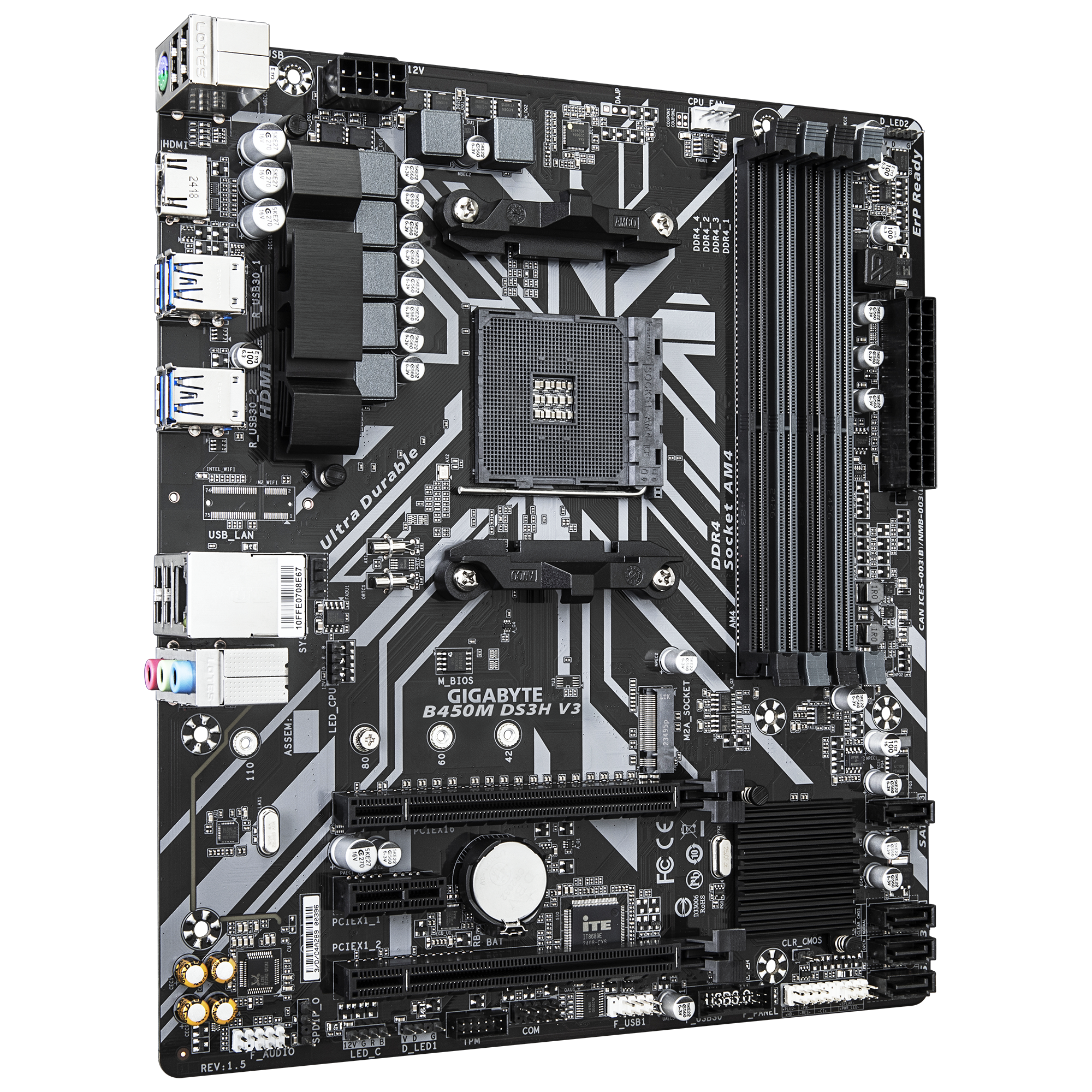 Mainboard AMD GIGABYTE B450M DS3H V3 DDR4