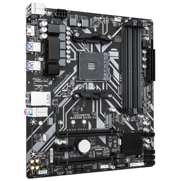 Mainboard GIGABYTE B450M DS3H V3 DDR4