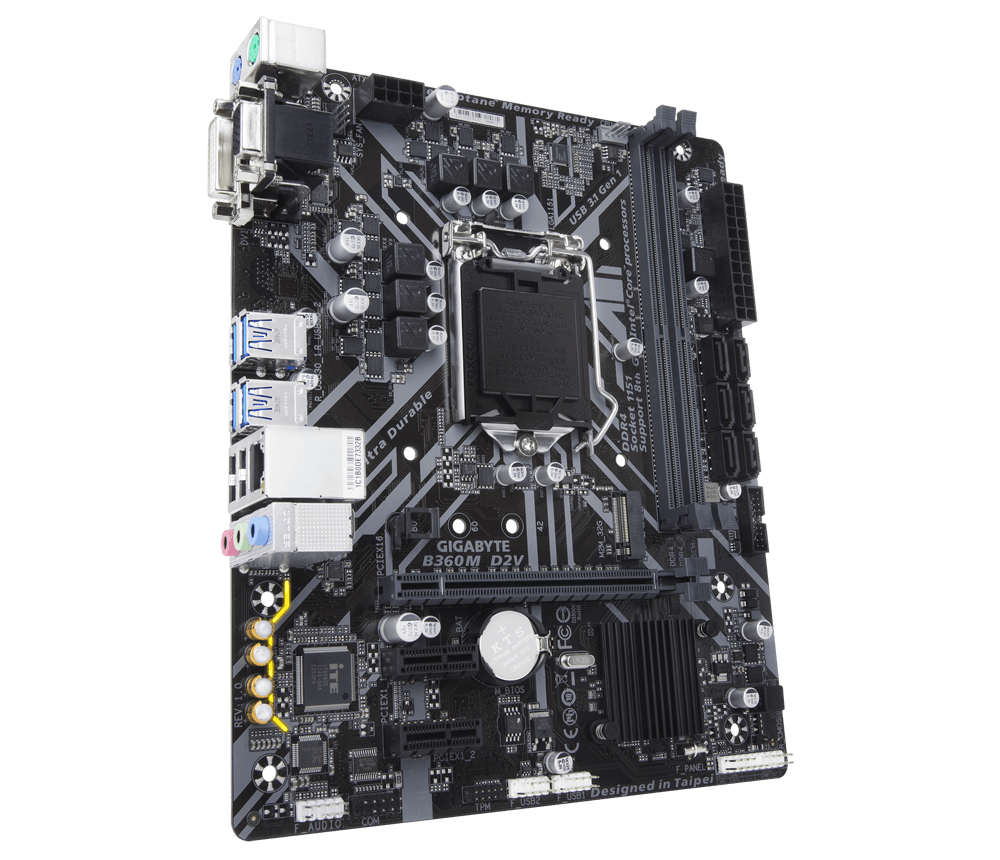 Mainboard Intel Gigabyte B360M D2V DDR4