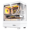 Vỏ Case DARKFLASH DB330M M-ATX Trắng GLASS