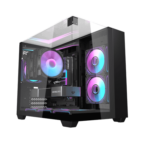 Vỏ Case DARKFLASH TH285M M-ATX Đen