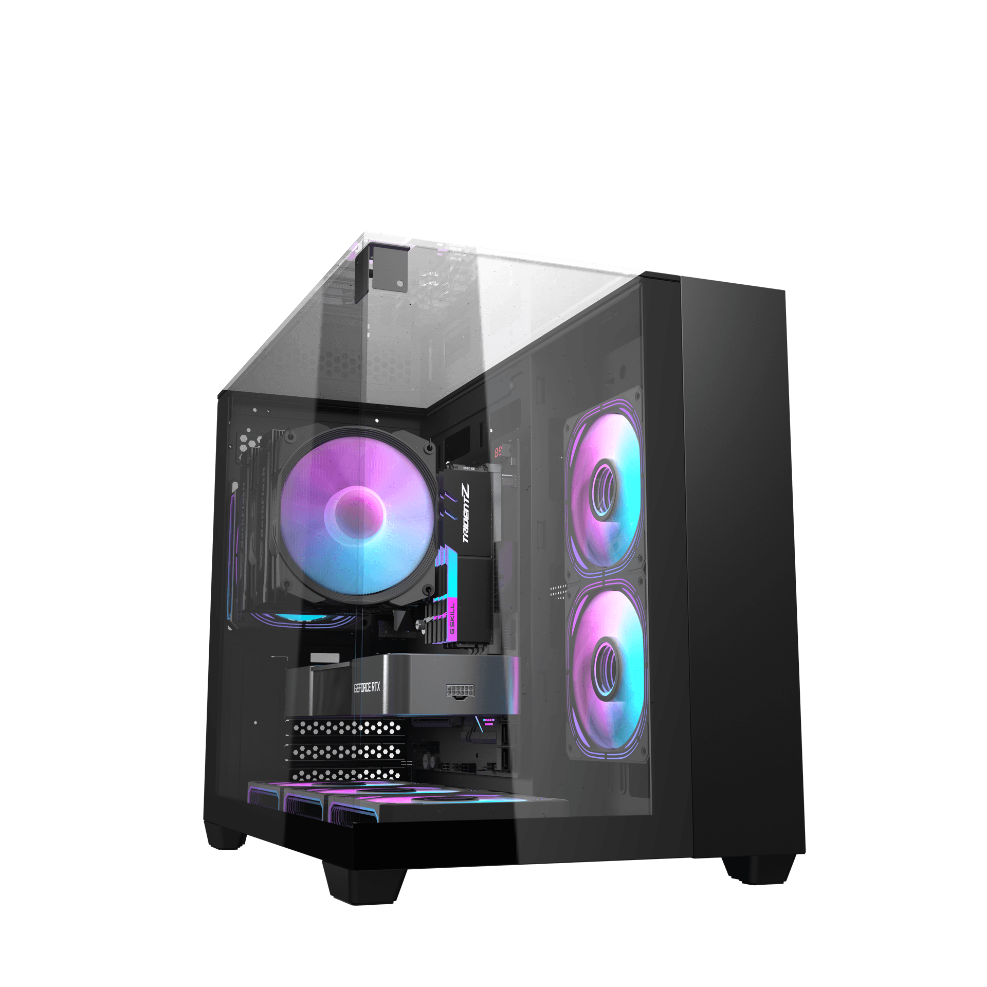 Vỏ Case DARKFLASH TH285M M-ATX Đen