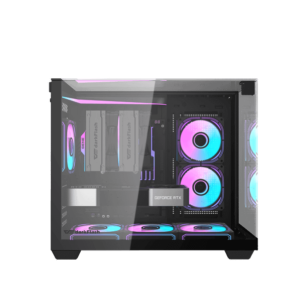 Vỏ Case DARKFLASH TH285M M-ATX Đen