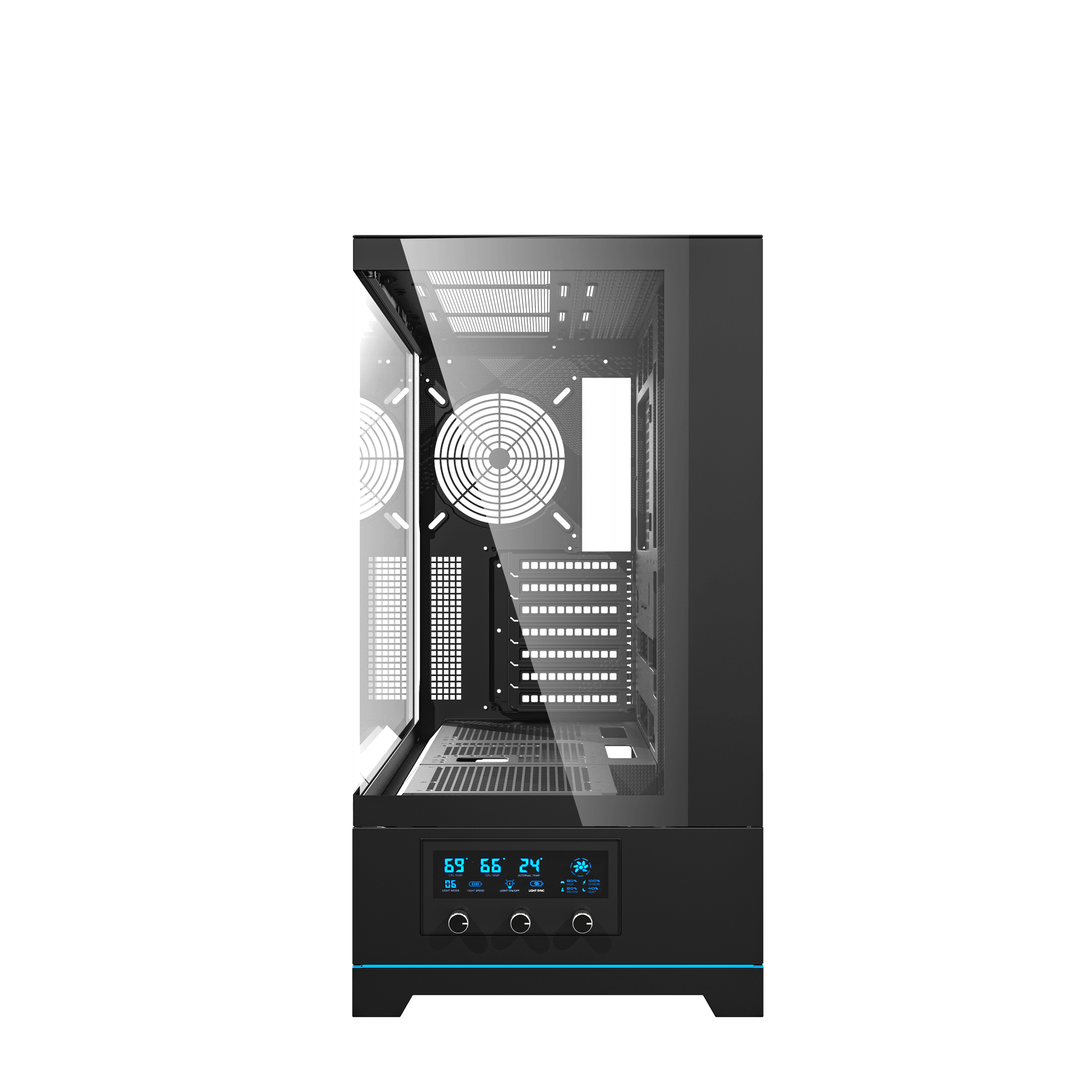 Vỏ Case DARKFLASH DY451 PRO ATX Đen
