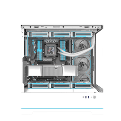 Vỏ Case DARKFLASH DY451 PRO ATX Trắng