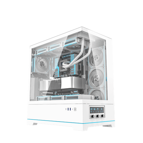 Vỏ Case DARKFLASH DY451 PRO ATX Trắng