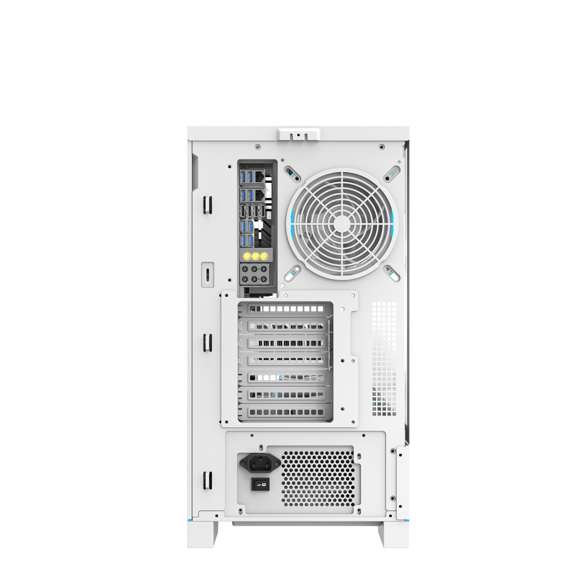 Vỏ Case DARKFLASH DY451 PRO ATX Trắng