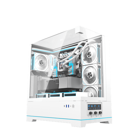 Vỏ Case DARKFLASH DY450 PRO ATX Trắng