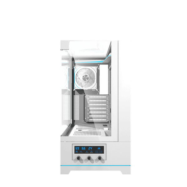 Vỏ Case DARKFLASH DY450 PRO ATX Trắng