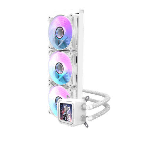 Tản Nhiệt Nước AIO DARKFLASH DV360S IPS LCD Trắng