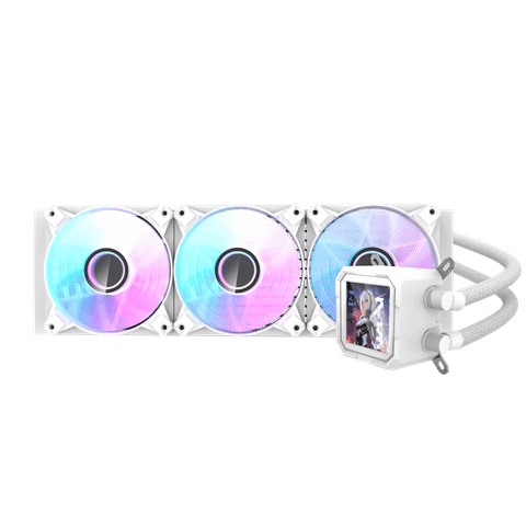 Tản Nhiệt Nước AIO DARKFLASH DV360S IPS LCD Trắng