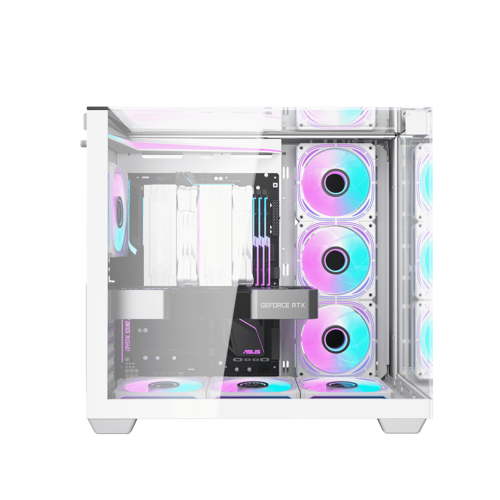 Vỏ Case DARKFLASH TH285 ATX Trắng