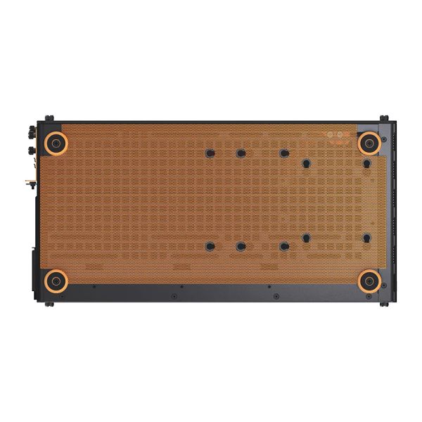 VỎ CASE JONSBO Z20 BLACK ORANGE (Mini MATX, Màu Đen Cam)