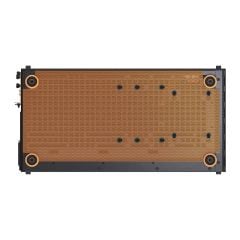 VỎ CASE JONSBO Z20 BLACK ORANGE (Mini MATX, Màu Đen Cam)