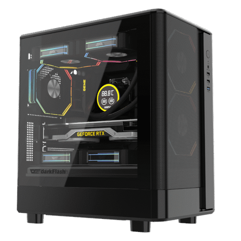 Vỏ Case DARKFLASH DB330M M-ATX Đen MESH