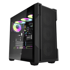 Vỏ Case DarkFlash DS900 ATX Mesh Đen