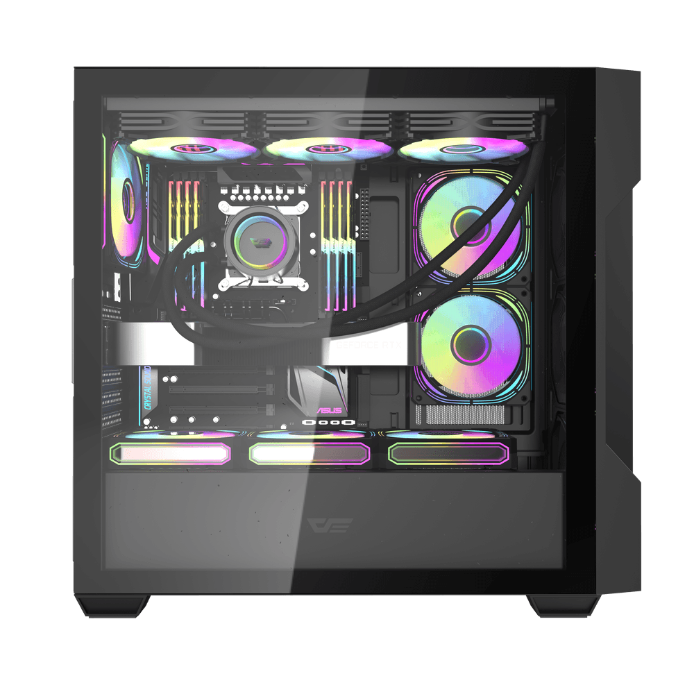Vỏ Case DarkFlash DS900 ATX Mesh Đen