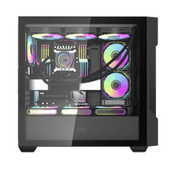 Vỏ Case DarkFlash DS900 ATX Mesh Đen