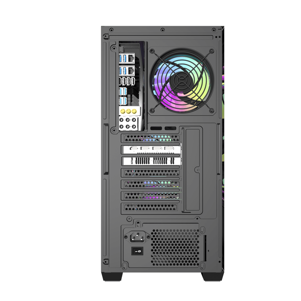 Vỏ Case DarkFlash DS900 ATX Mesh Đen