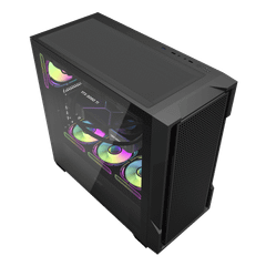 Vỏ Case DarkFlash DS900 ATX Mesh Đen