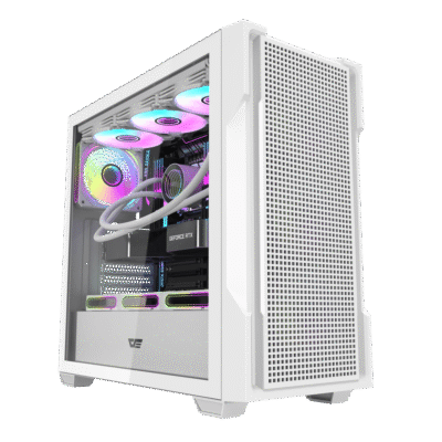 Vỏ Case DarkFlash DS900 ATX Mesh Trắng Vỏ Case DarkFlash DS900 ATX Mesh Trắng