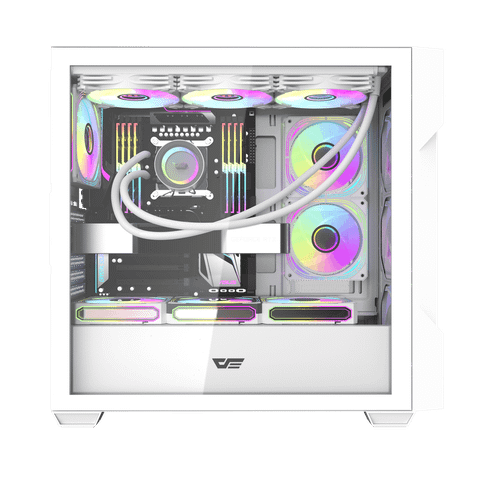 Vỏ Case DarkFlash DS900 ATX Mesh Trắng