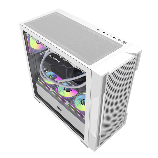 Vỏ Case DarkFlash DS900 ATX Mesh Trắng