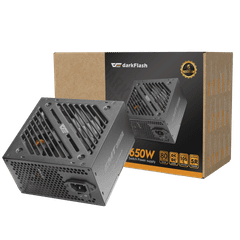Nguồn DarkFlash EMT 650W 80 Plus Bronze Non- modular ATX