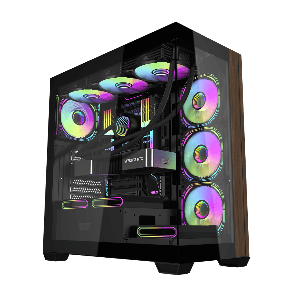 Vỏ Case DARKFLASH DS900W ATX Đen