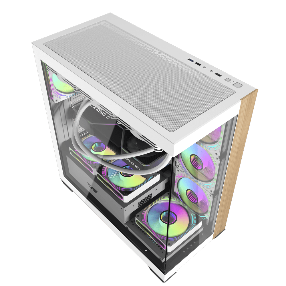 Vỏ Case DARKFLASH DS900W ATX Trắng