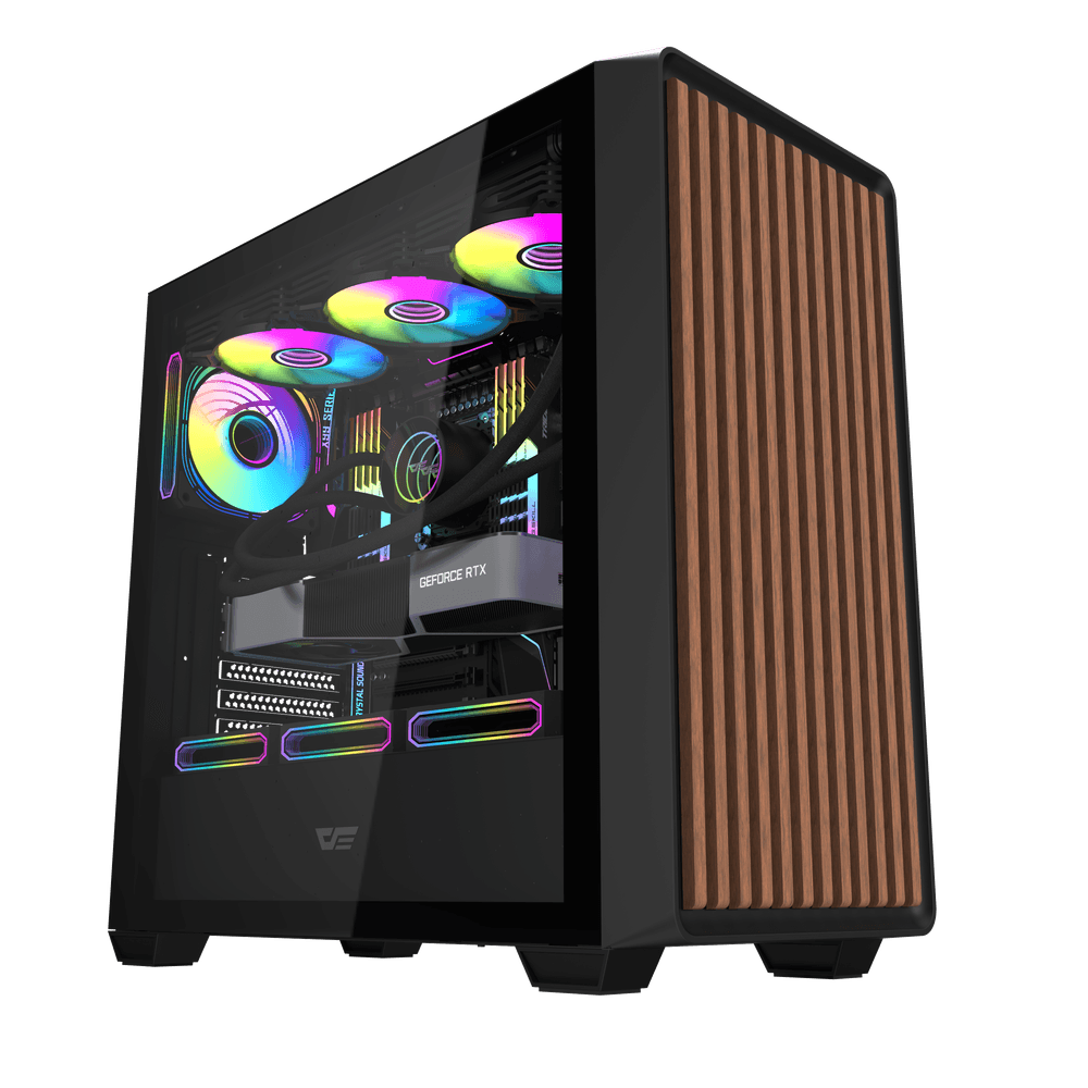 Vỏ Case DARKFLASH DS900WD ATX Đen