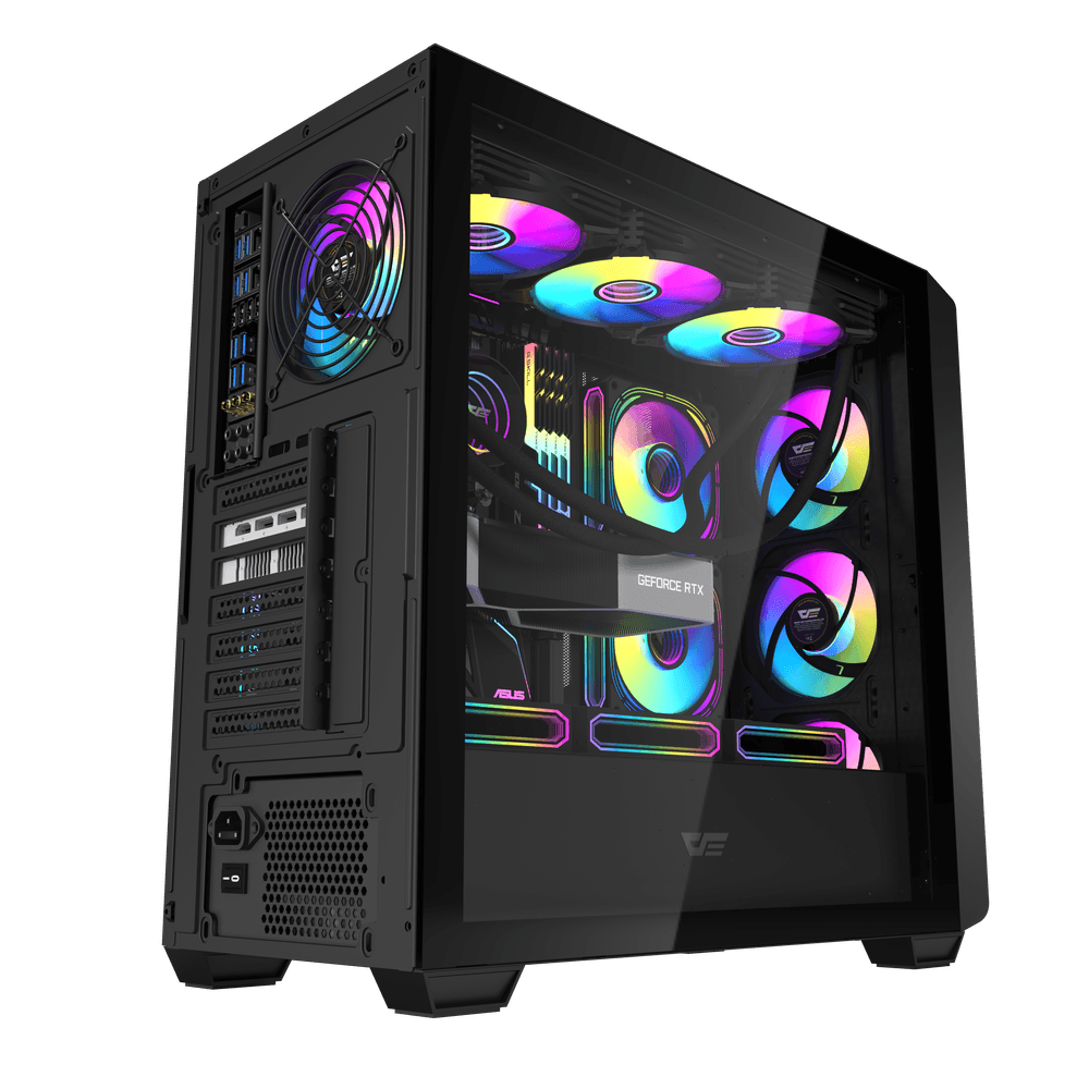 Vỏ Case DARKFLASH DS900WD ATX Đen