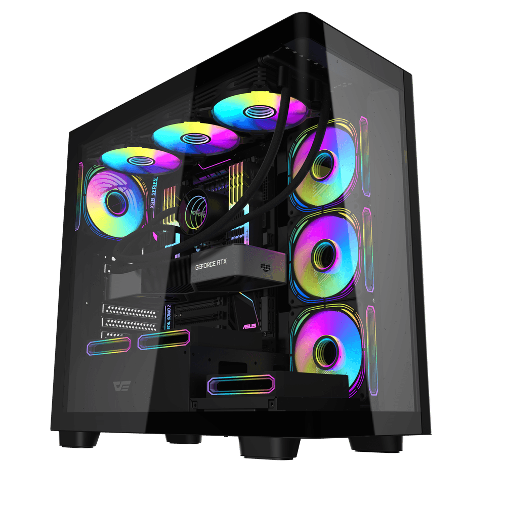 Vỏ Case DARKFLASH DS900G ATX Đen