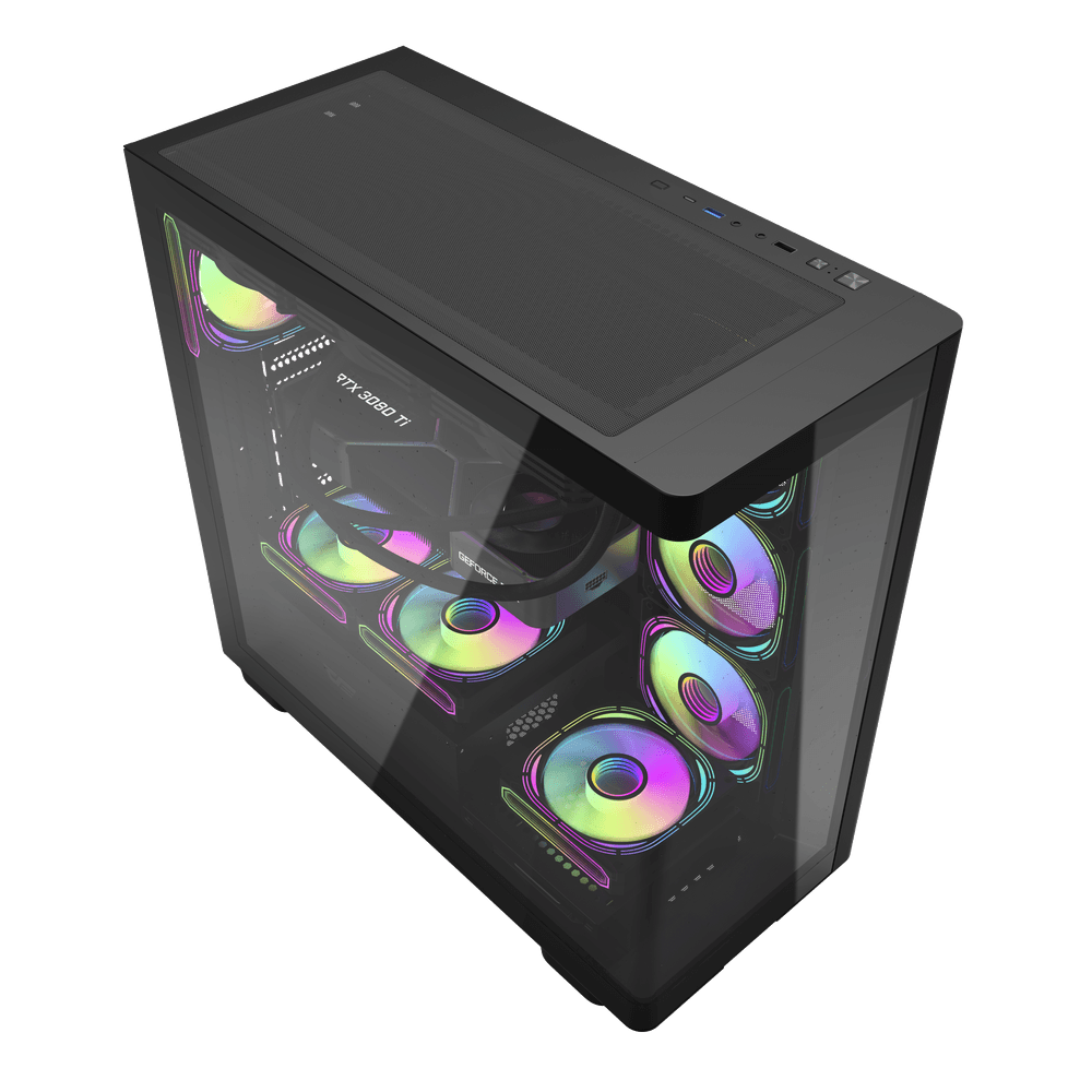 Vỏ Case DARKFLASH DS900G ATX Đen