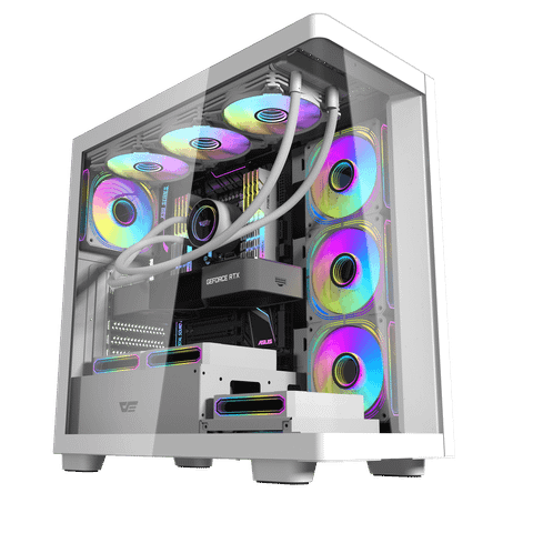 Vỏ Case DARKFLASH DS900G ATX Trắng